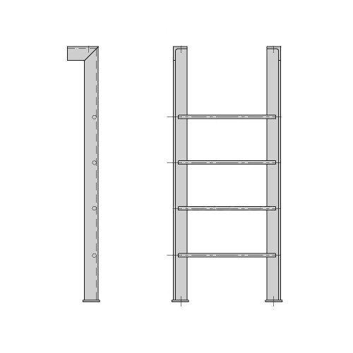 Стремянка СХ-58 5800 мм Серия 1.450.3-7.94 в Сочи

