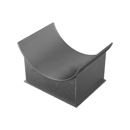 Опора неподвижная приварная для трубопроводов ТЭС и АЭС Ст3 720х600х350х150 мм ОСТ 34-10-616-93 в Сочи

