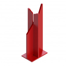 Опора подвижная для сварных отходов ТС-631.000 325х210х210х477 мм Серия 5.903-10 выпуск 8-95 16 кг