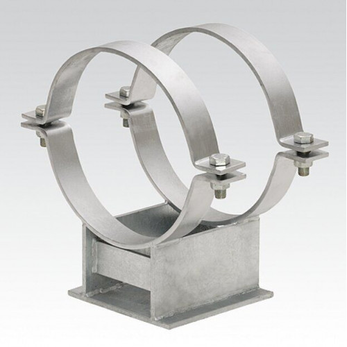 Опора скользящая хомутовая 530У-43 530х100 мм ОСТ 34-10-617-93 43 кг