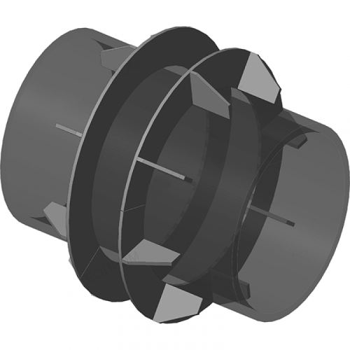 Опора неподвижная щитовая для тепловых сетей ТС-666.00.00 820х196 мм Серия 5.903-13 выпуск 7-95 87,6 кг