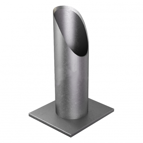 Опора неподвижная трубчатая с круто изогнутыми отводами для тепловых сетей исп. А1 09Г2С 630х100 мм ОСТ 36-146-88 86,8 кг