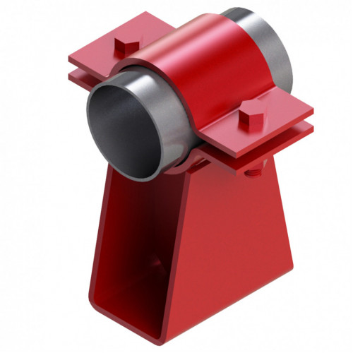 Опора скользящая с плоским хомутом ТС-625.000 57х130х100х126 мм Серия 5.903-13 выпуск 8-95 1,77 кг