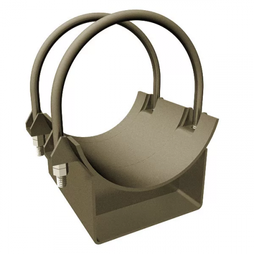 Опора двуххомутовая неподвижная 219 мм ОСТ 108.275.38-80 в Сочи

