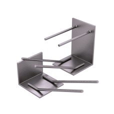 Закладная деталь для железобетонных конструкций оцинкованная уголок МН533 90х7 мм Серия 1.400-15 Выпуск 1